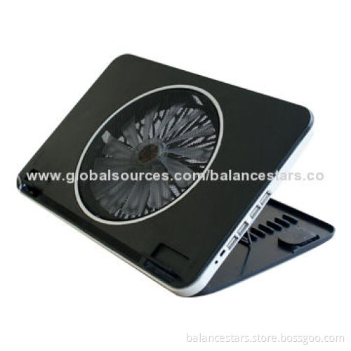 Laptop Cooling Pad, Height Adjustable, One Big Fan & Low NoiseNew